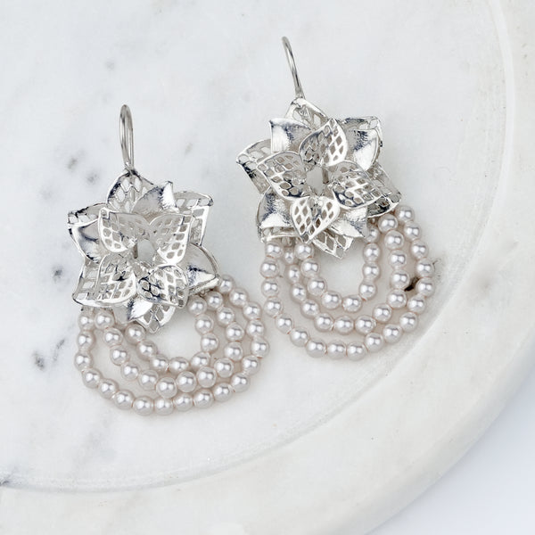 Godavari Silver Earrings | 92.5 Silver