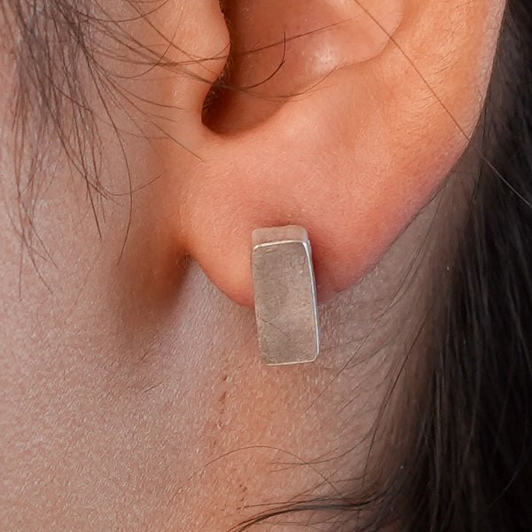 Silver Plain Chinchpeti with Pearls – Small (Made to Order)