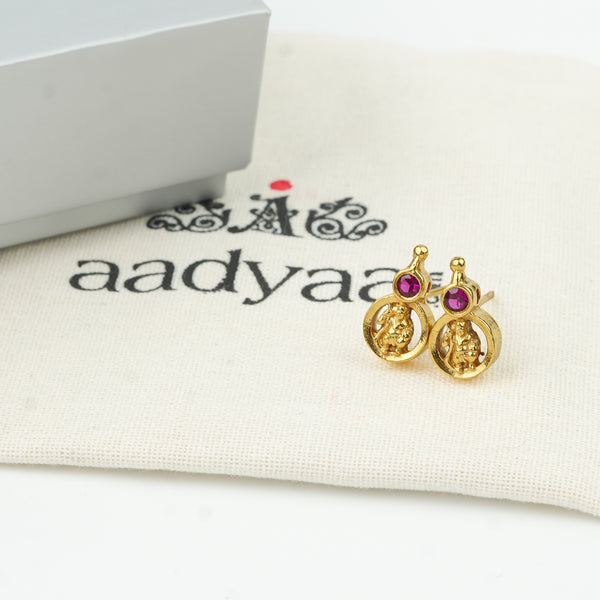 Taali Mangalsutra Earrings | 22K Gold-Plated