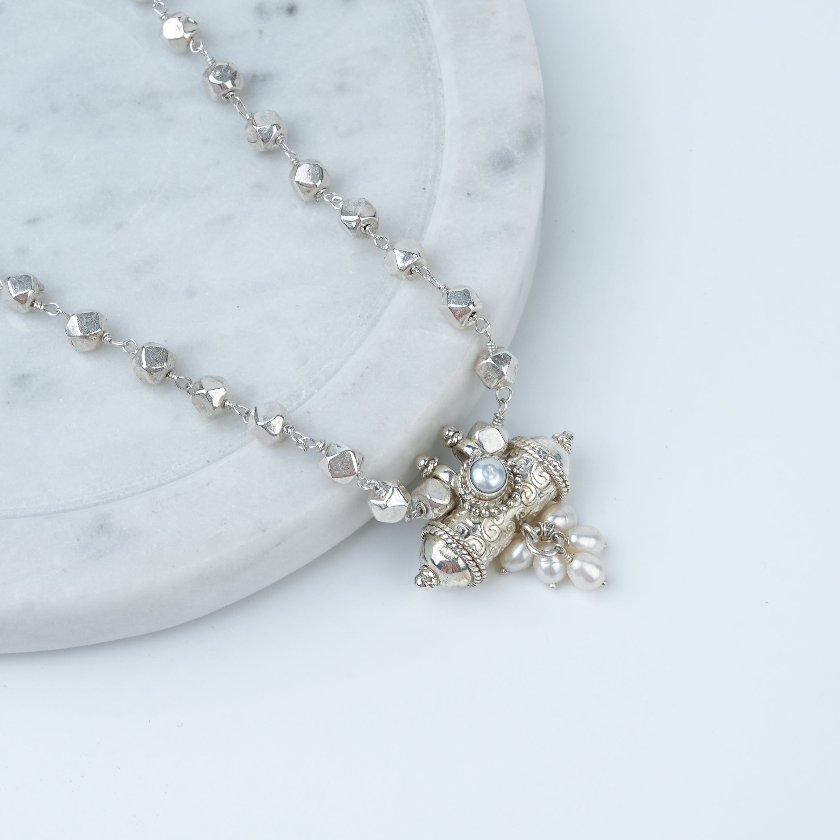 Ashtapailu Necklace with Tait Pendant