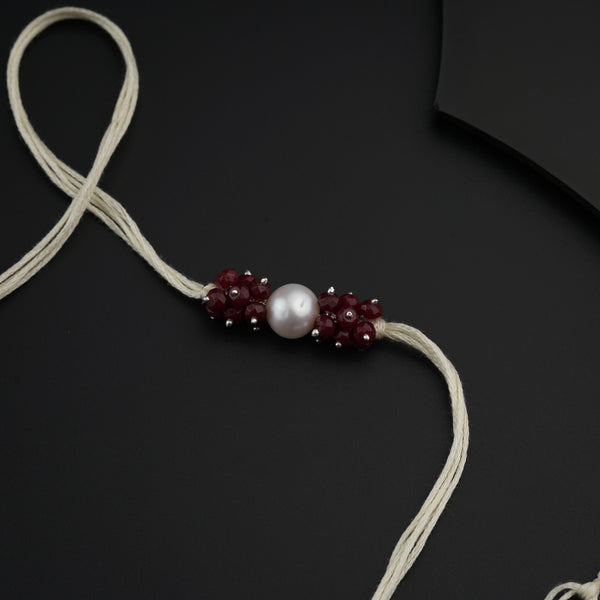 Handmade Garnet Rakhi