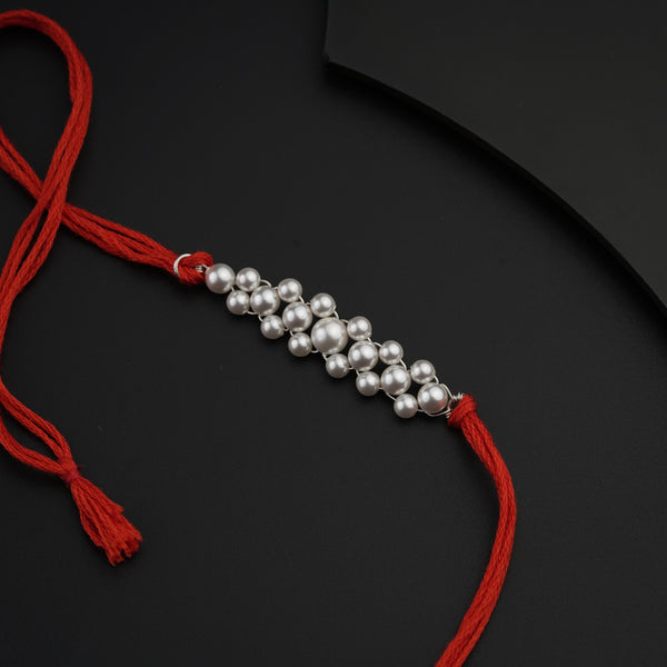 Handmade Pearl Rakhi