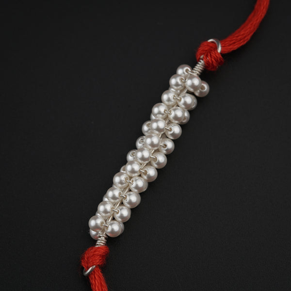 Handmade Pearl Rakhi