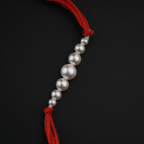 Handmade Pearl Rakhi