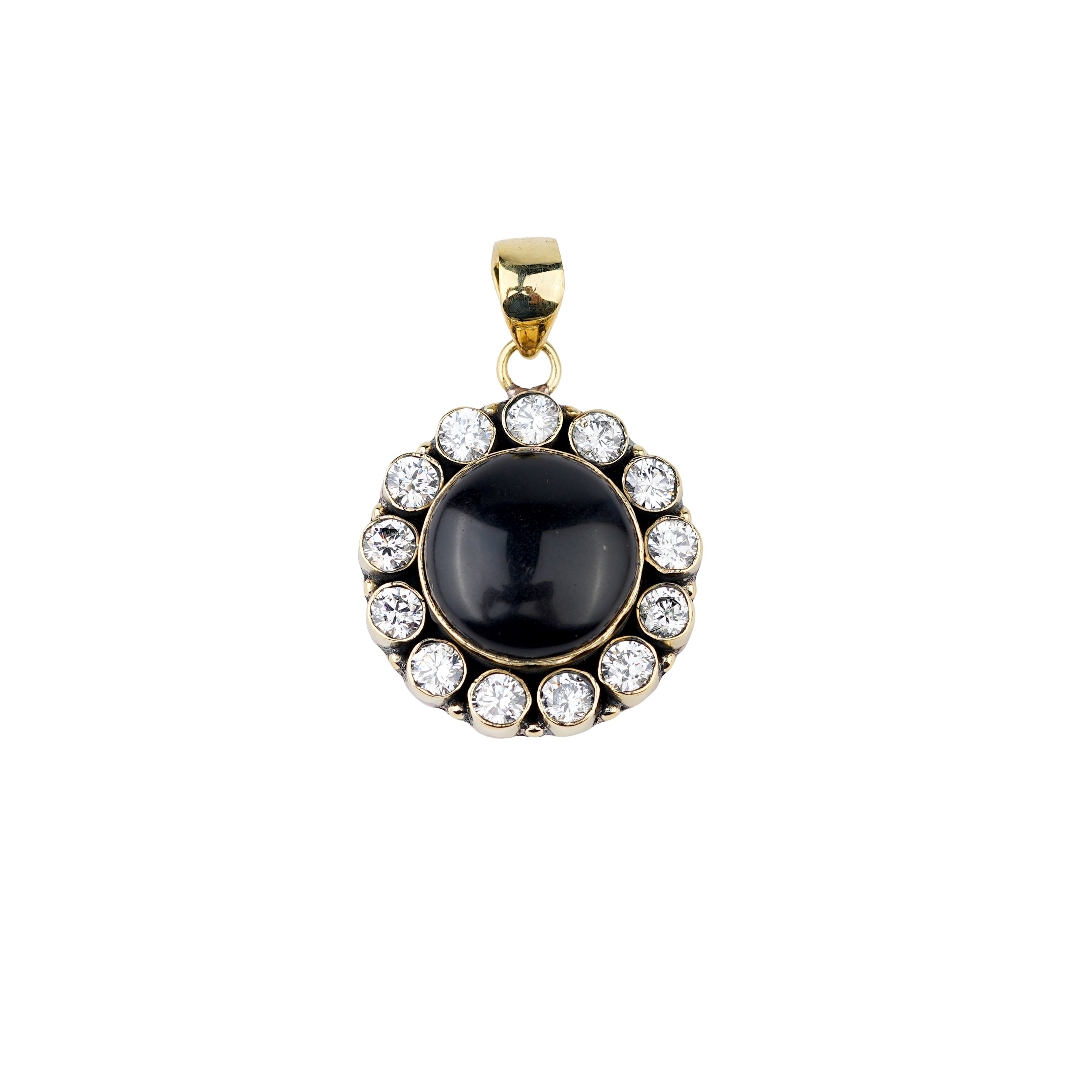 Brass Fashion Pendant & Earrings Set without Chain