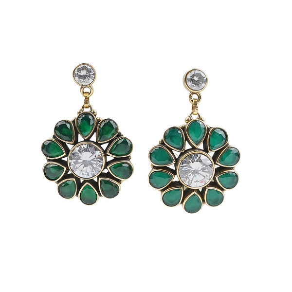 Brass Fashion Pendant & Earrings Set without Chain