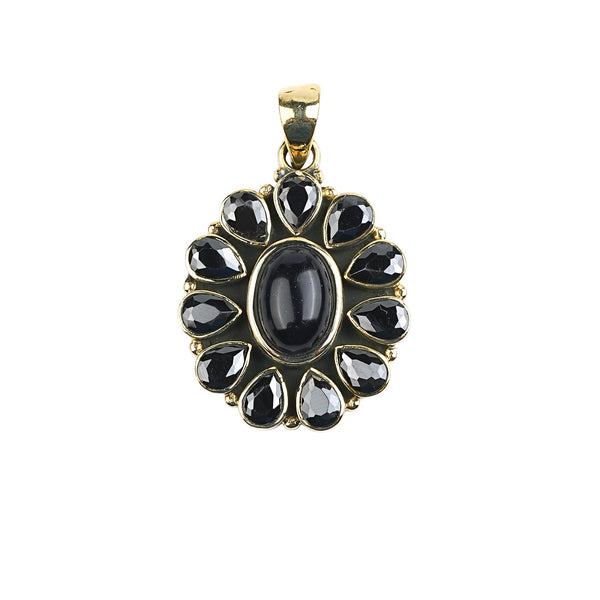 Brass Fashion Pendant & Earrings Set without Chain