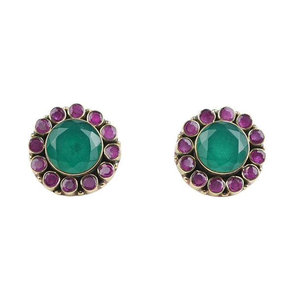 Brass Fashion Pendant & Earrings Set without Chain