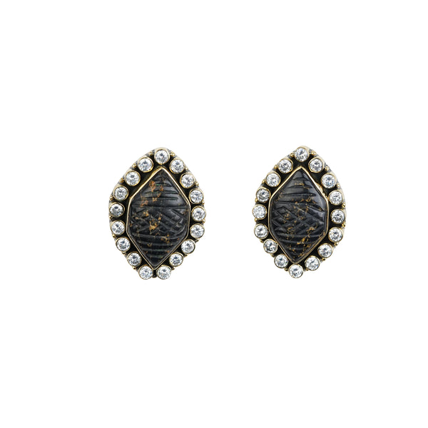 Brass Fashion Pendant & Earrings Set without Chain