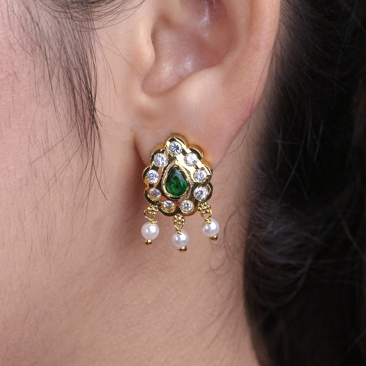 22K Gold Plated Fashion Chinchpeti