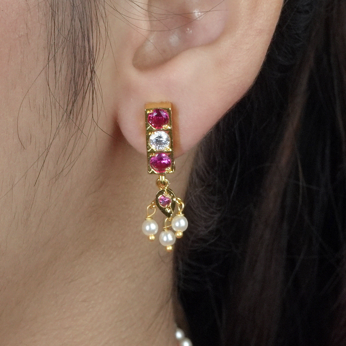 22K Gold Plated Fashion Chinchpeti