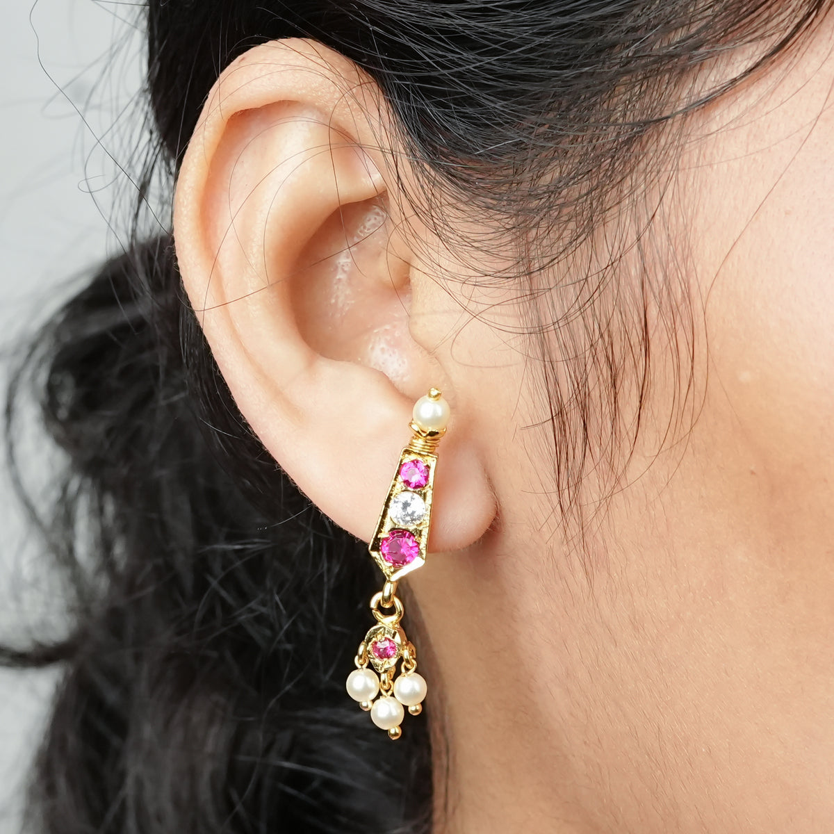22K Gold Plated Fashion Chinchpeti