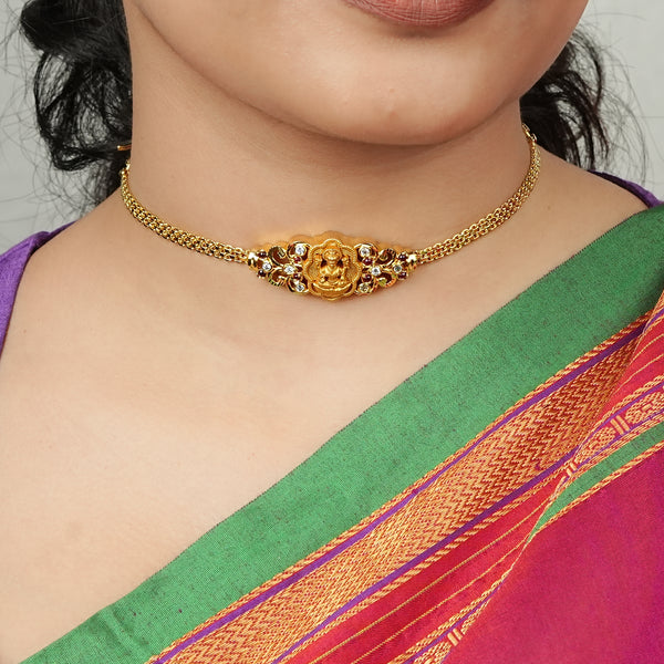 22K Gold Plated Fashion Arm Band cum Necklace