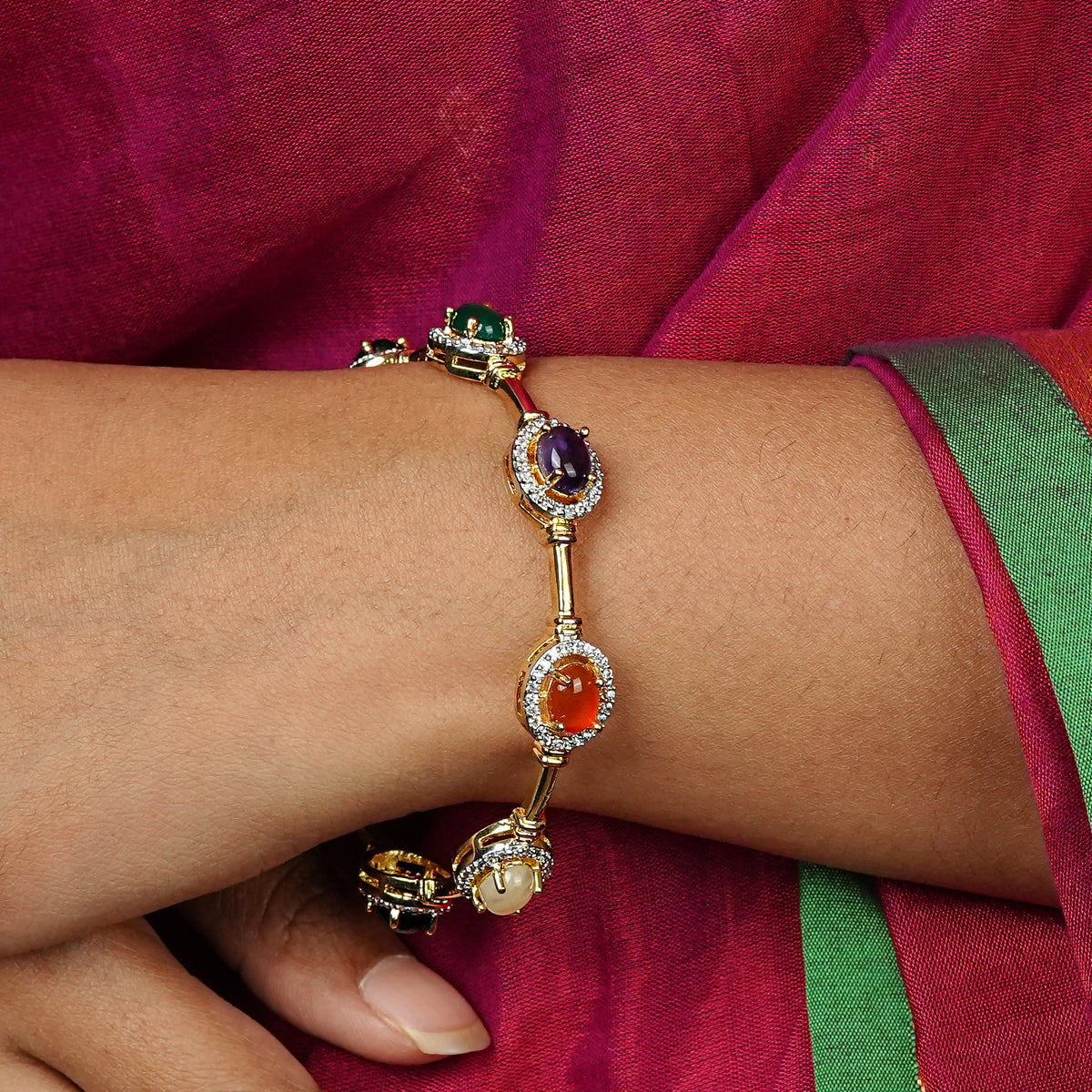 22K Gold Plated Fashion Bangle