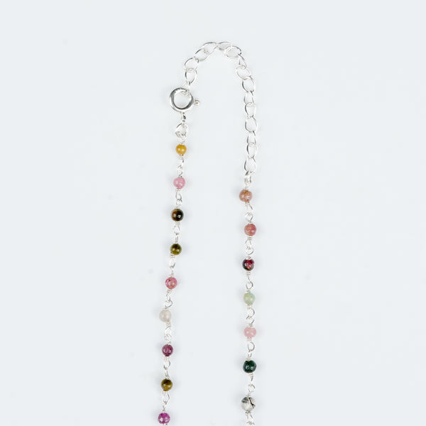 24-inch gemstone Ganthan necklace for festive and traditional wear