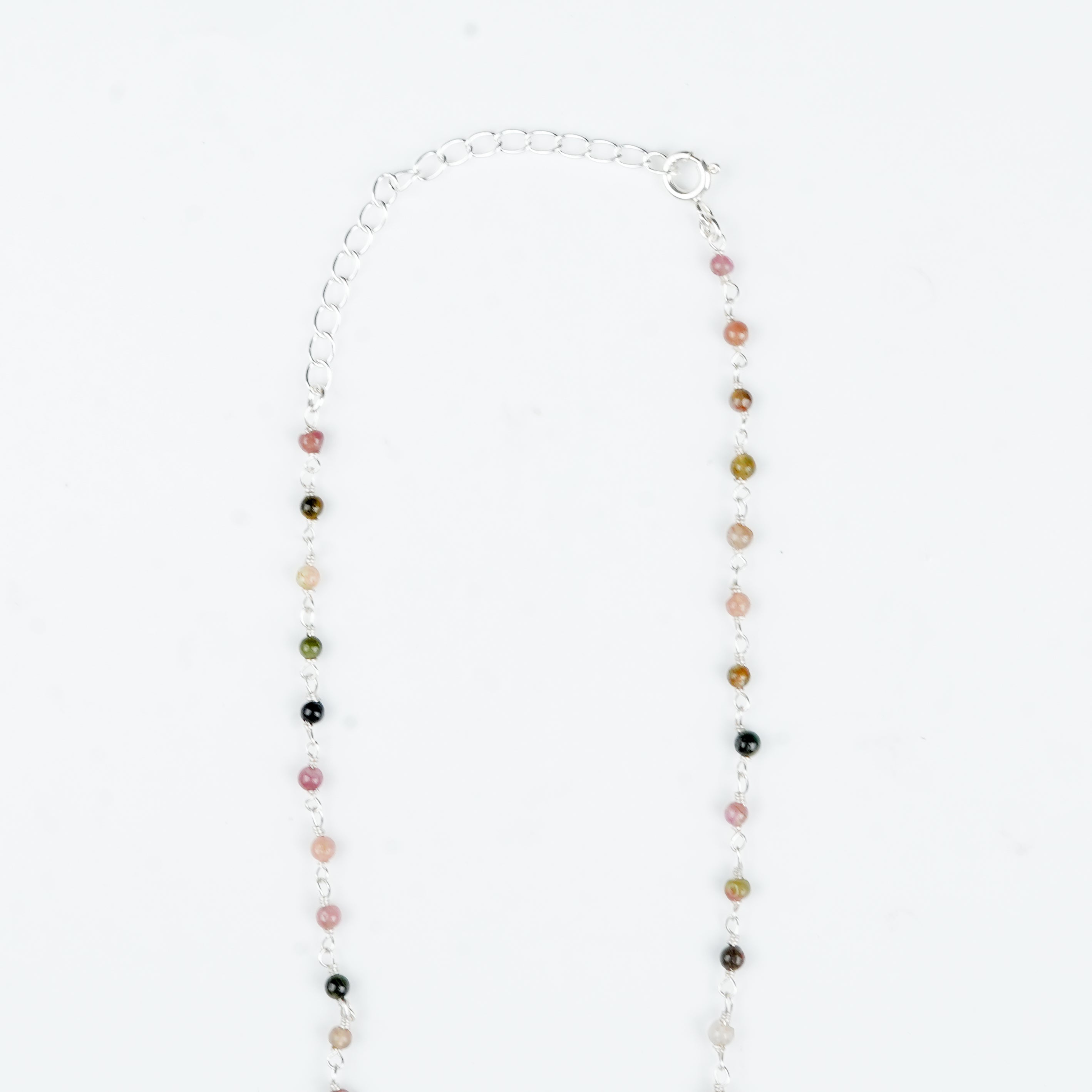 20-inch gemstone Ganthan necklace for festive and traditional wear
