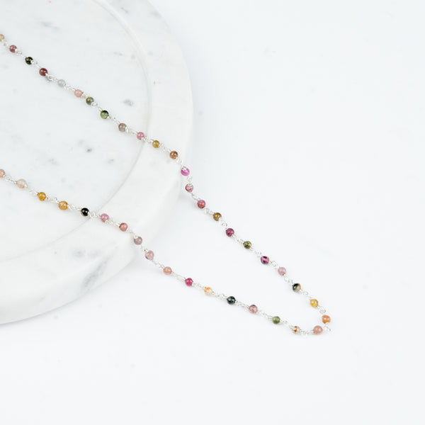 Close-up of Tourmaline Ganthan Necklace craftsmanship