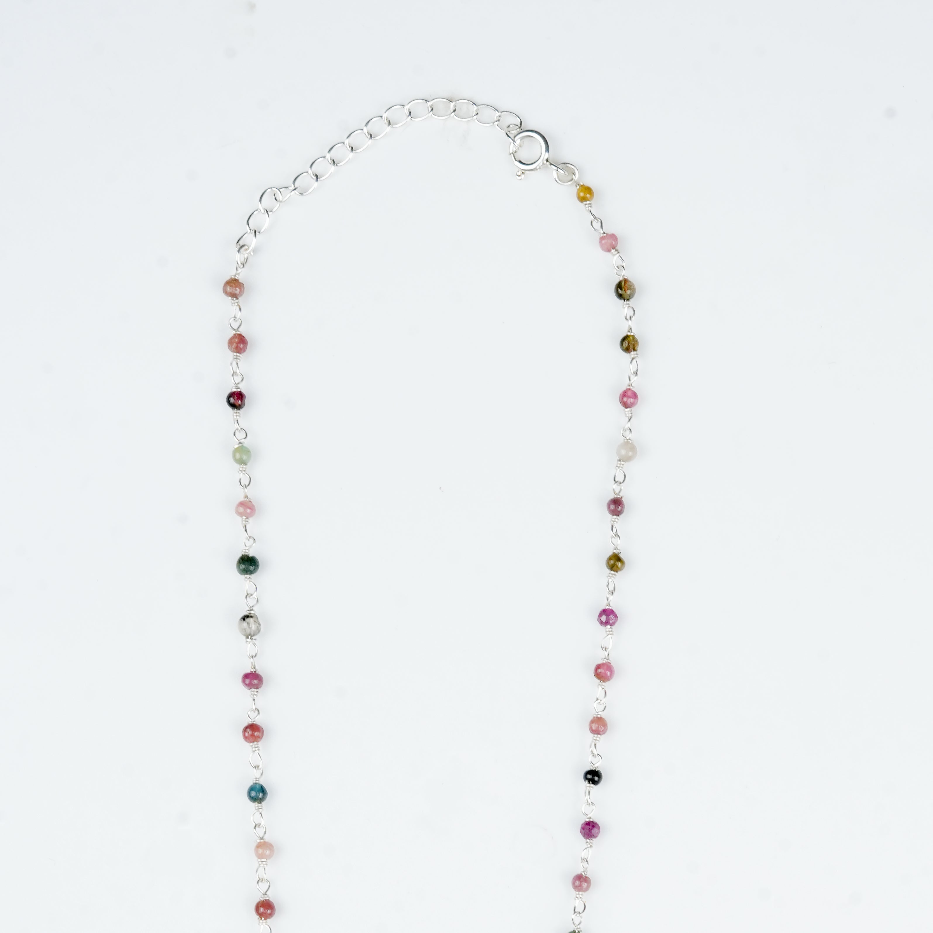 Tourmaline Ganthan Necklace – 26 Inches (Project Handmade)