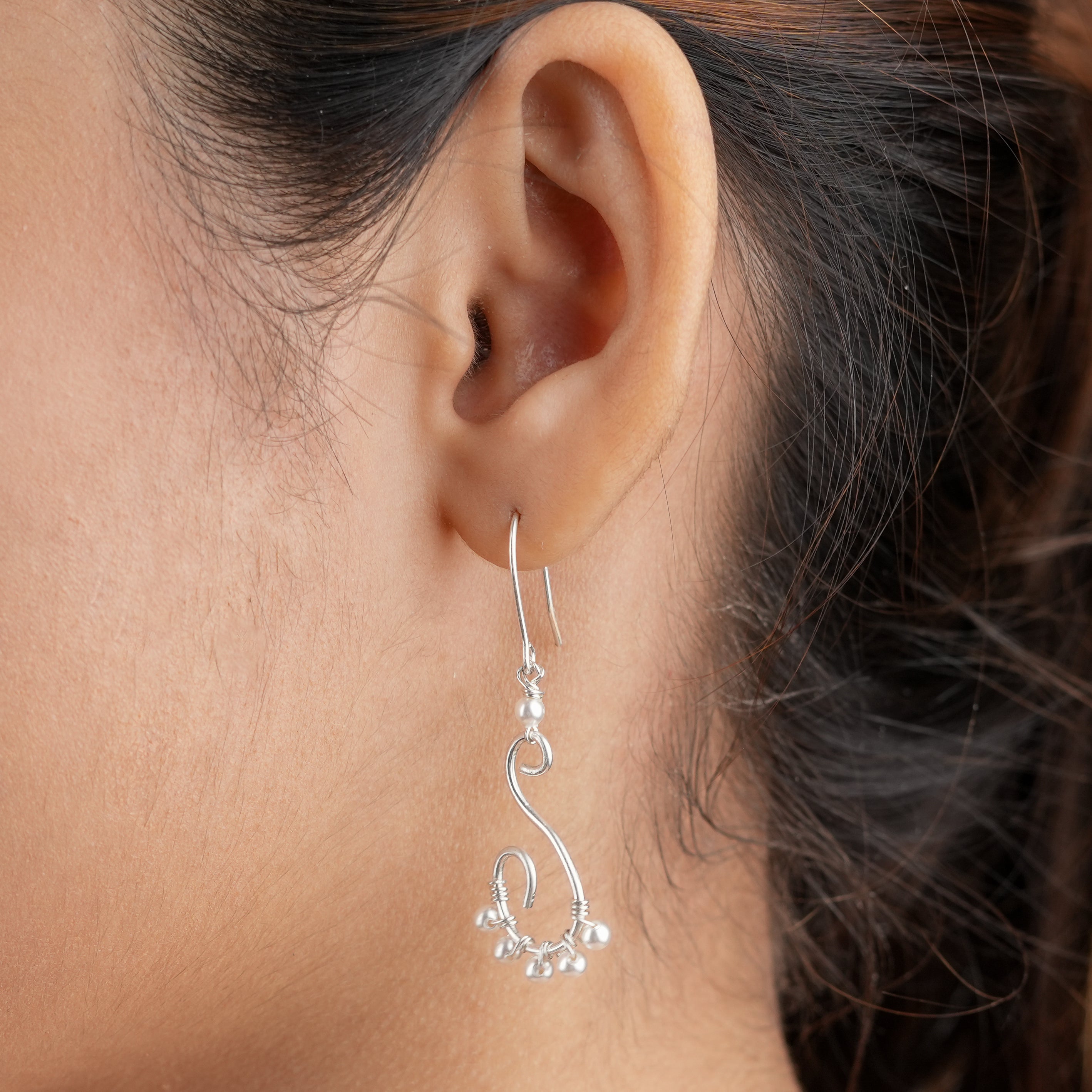 Wire-Wrapped Pearl Earrings (Project Handmade)