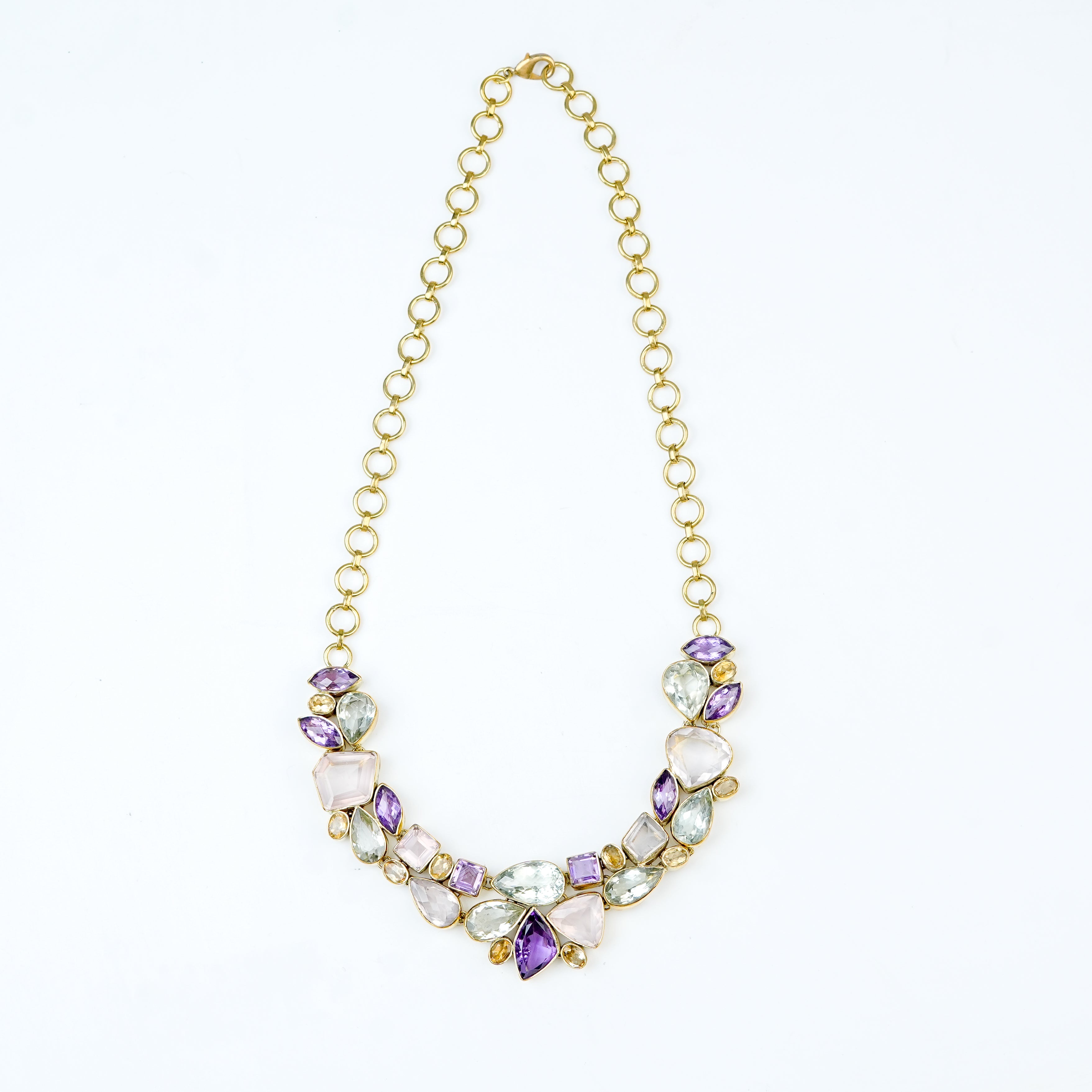 Brass Fashion Necklace