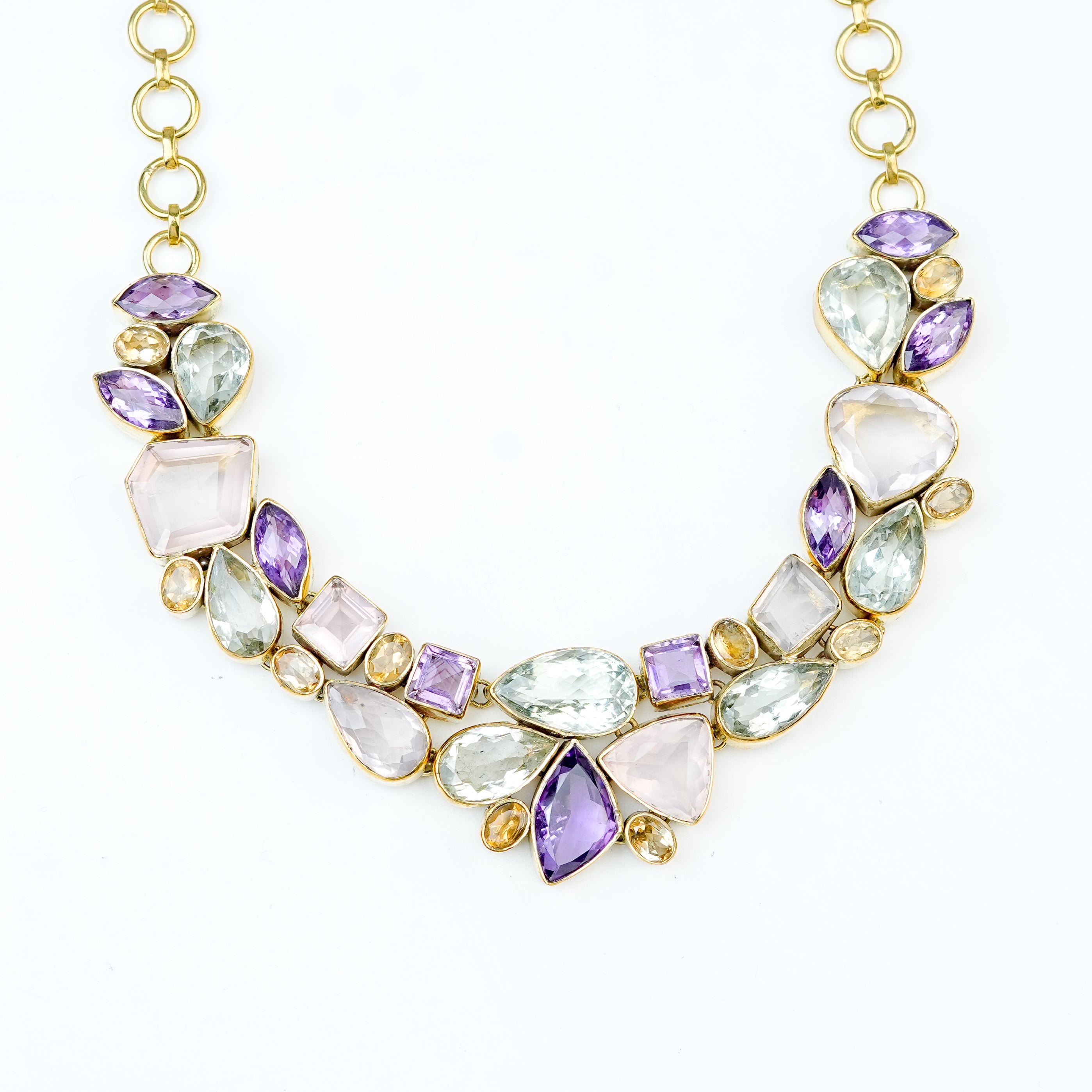 Brass Fashion Necklace