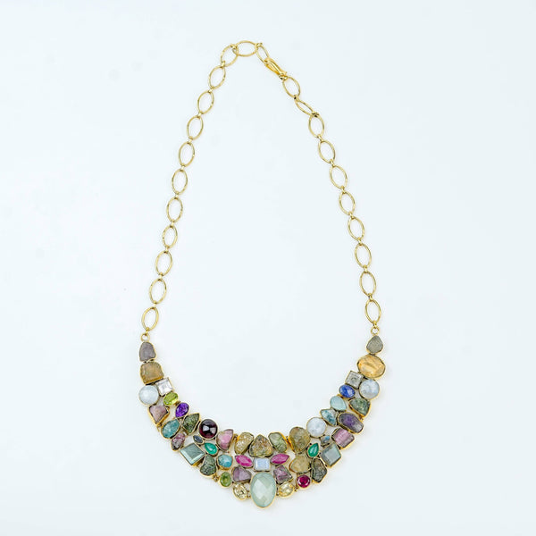 Brass Fashion Necklace