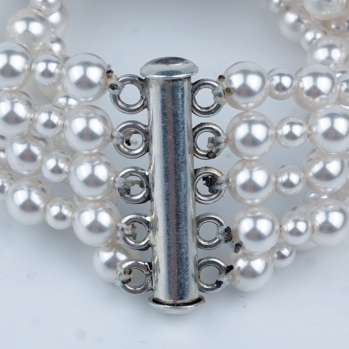 Luxe Bracelet – Red Jasper & Pearls