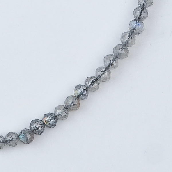 Labradorite Silver Anklet (Project Handmade)