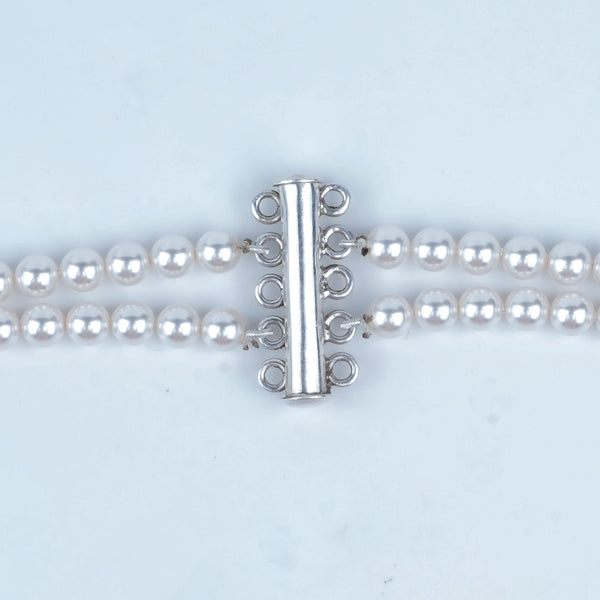 Luxe Necklace – Labradorite & Pearls