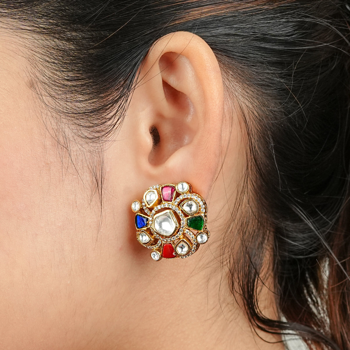 22K Gold Plated Fashion Earrings