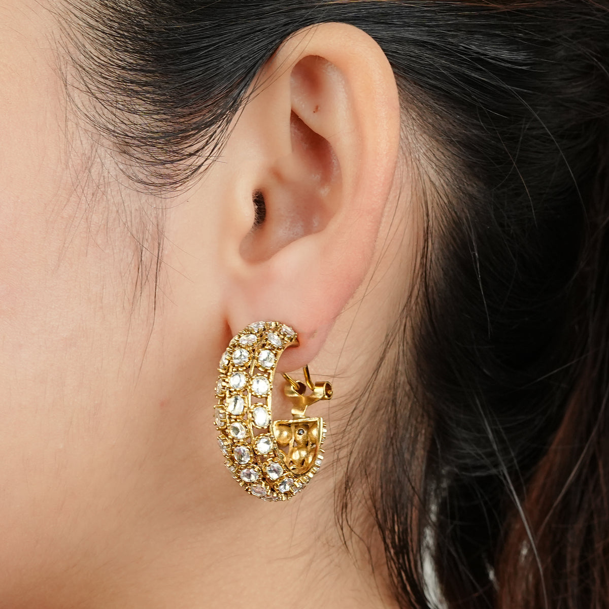 22K Gold Plated Fashion Hoops