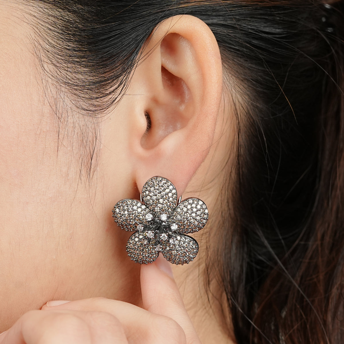 Brass Fashion Earrings