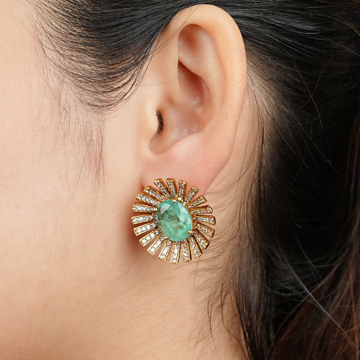 22K Gold Plated Fashion Earrings