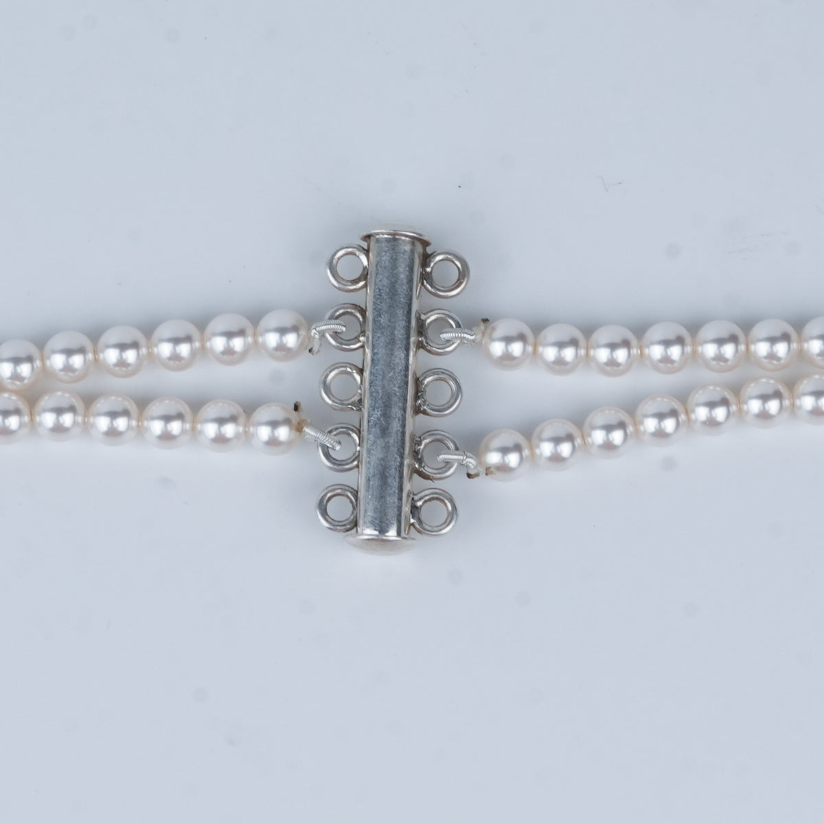 Luxe Necklace – Rhodonite & Pearls