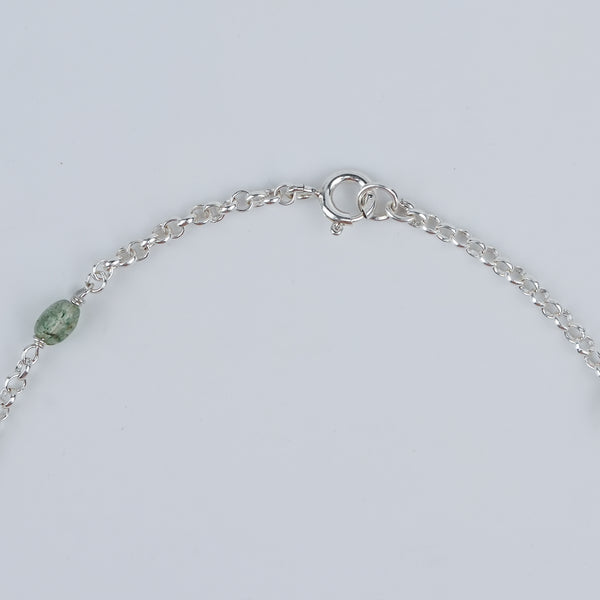 Luxe Necklace – Amazonite & Chain