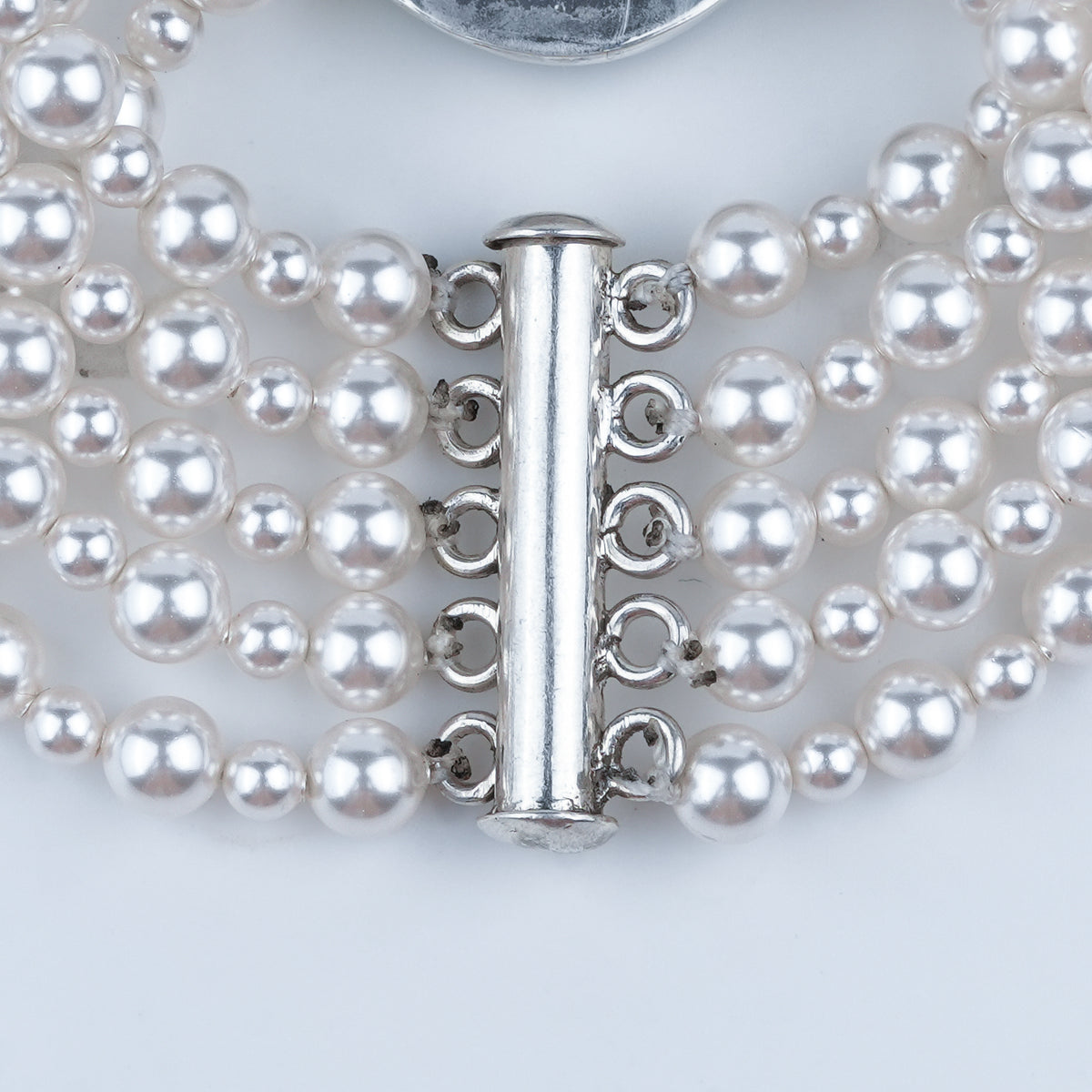 Luxe Bracelet – Green Onyx & Pearls
