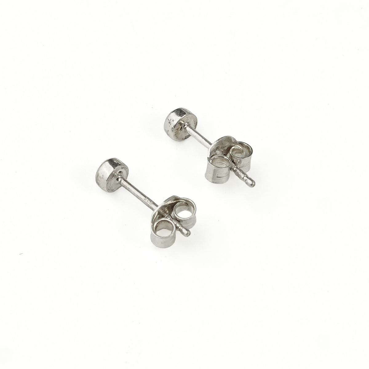 Tiny Purple CZ Stud