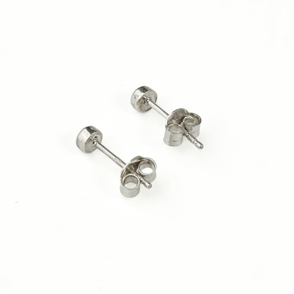 Tiny Purple CZ Stud