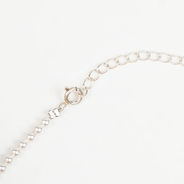 Luxe Necklace - Garnet and Pearls