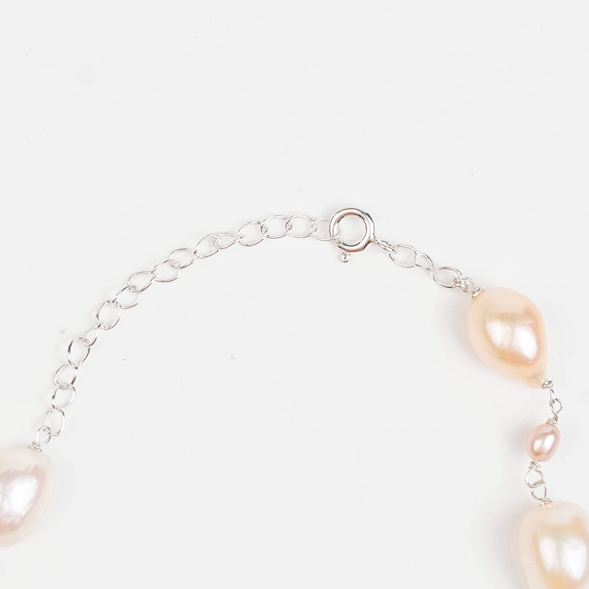 Fresh Water and Rice Pearl Ganthan Necklace
