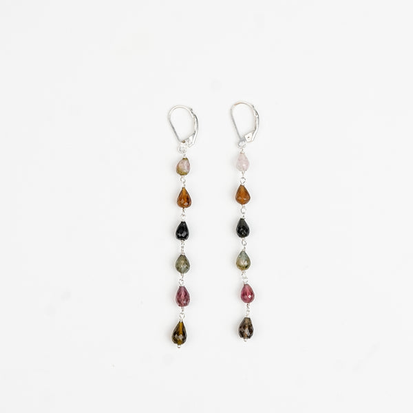 Tourmaline Drop Earrings (Project Handmade)