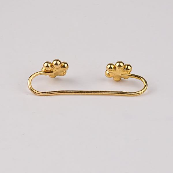 Silver Kudi Earcuff | 22K Gold-Plated