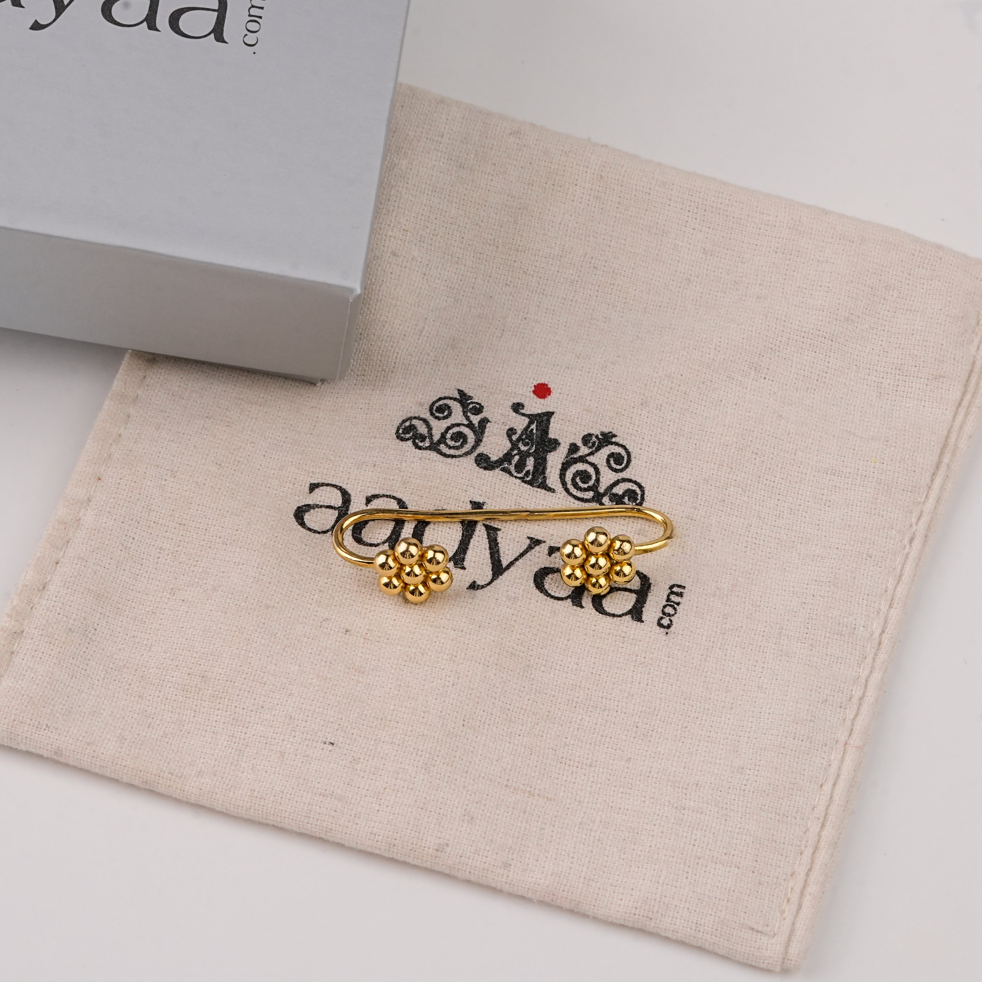 Silver Kudi Earcuff | 22K Gold-Plated