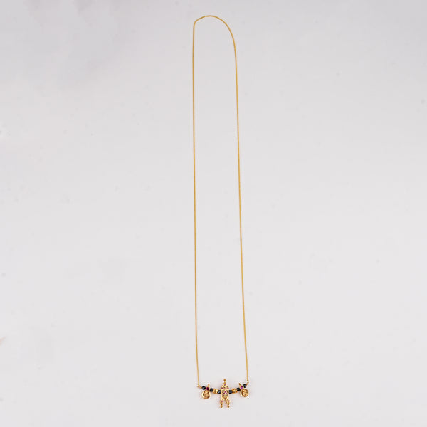 Silver Taali Mangalsutra | 22K Gold-Plated