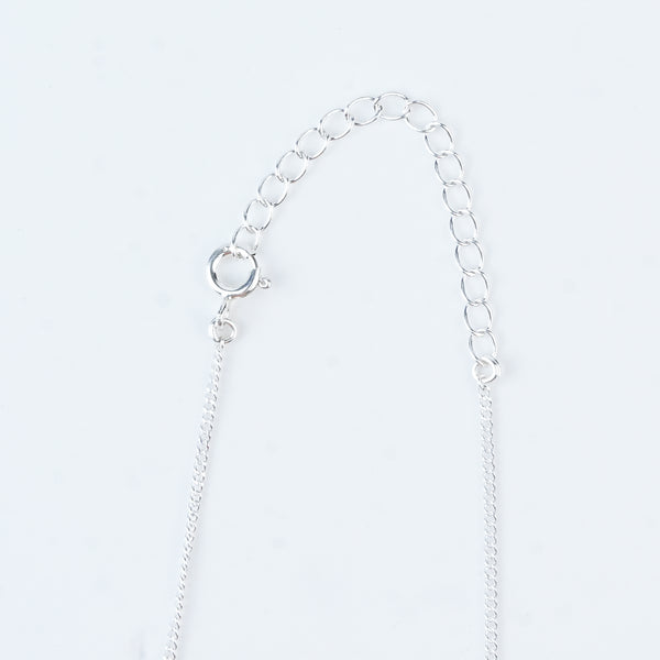 Single Black Spinel Mangalsutra | 92.5 Sterling Silver