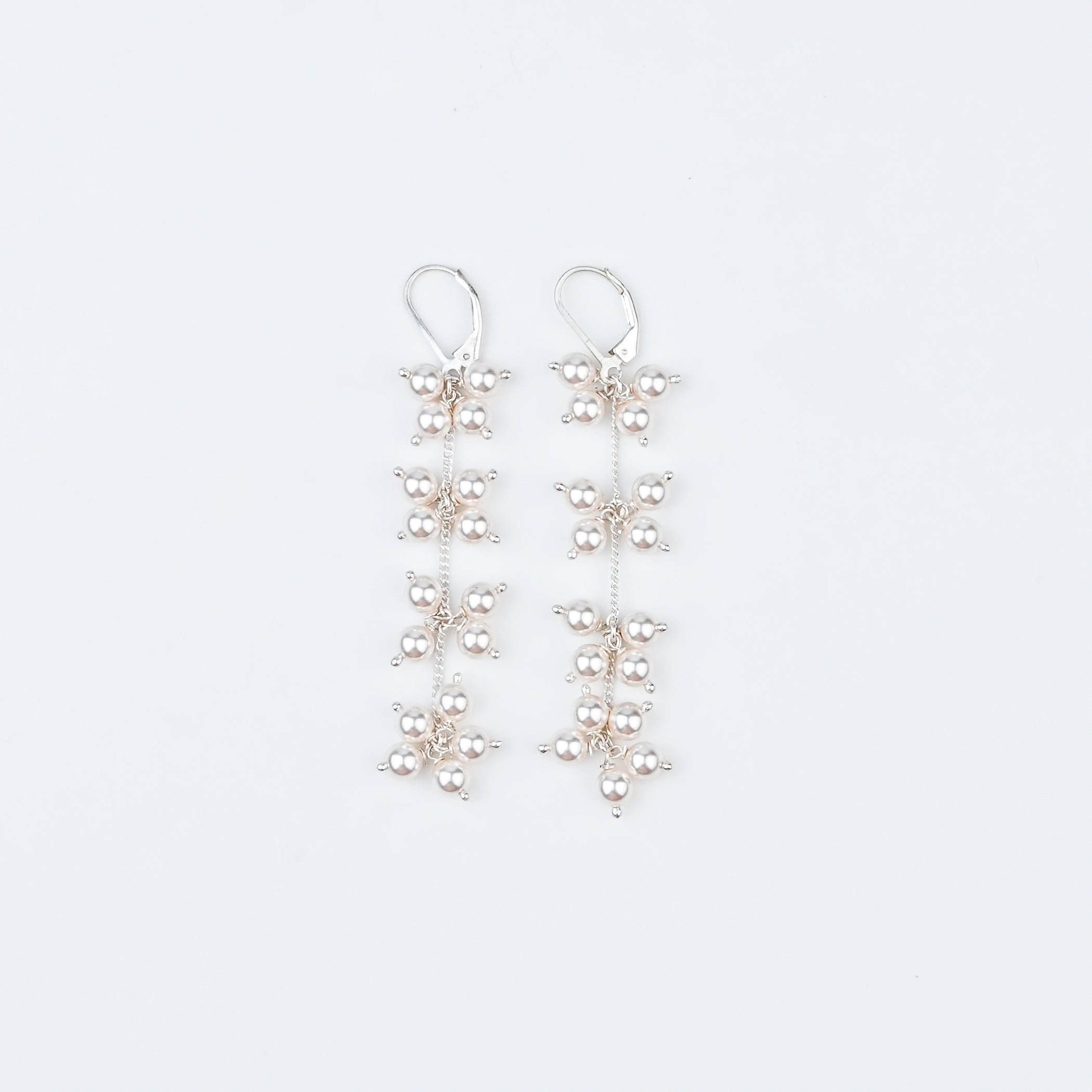 Pearl Bunch Earrings | 92.5 Sterling Silver