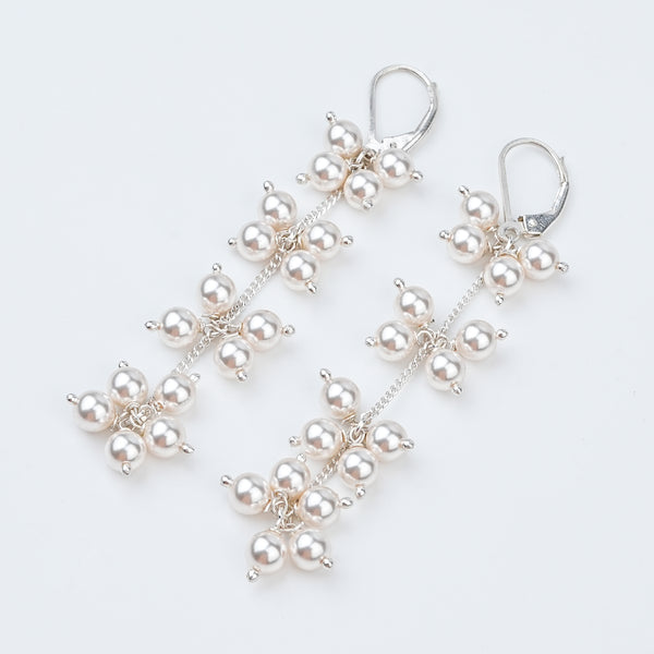 Pearl Bunch Earrings | 92.5 Sterling Silver