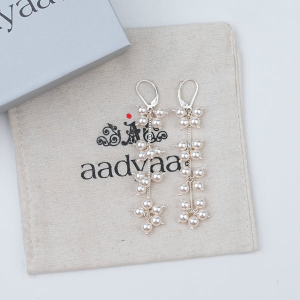 Pearl Bunch Earrings | 92.5 Sterling Silver