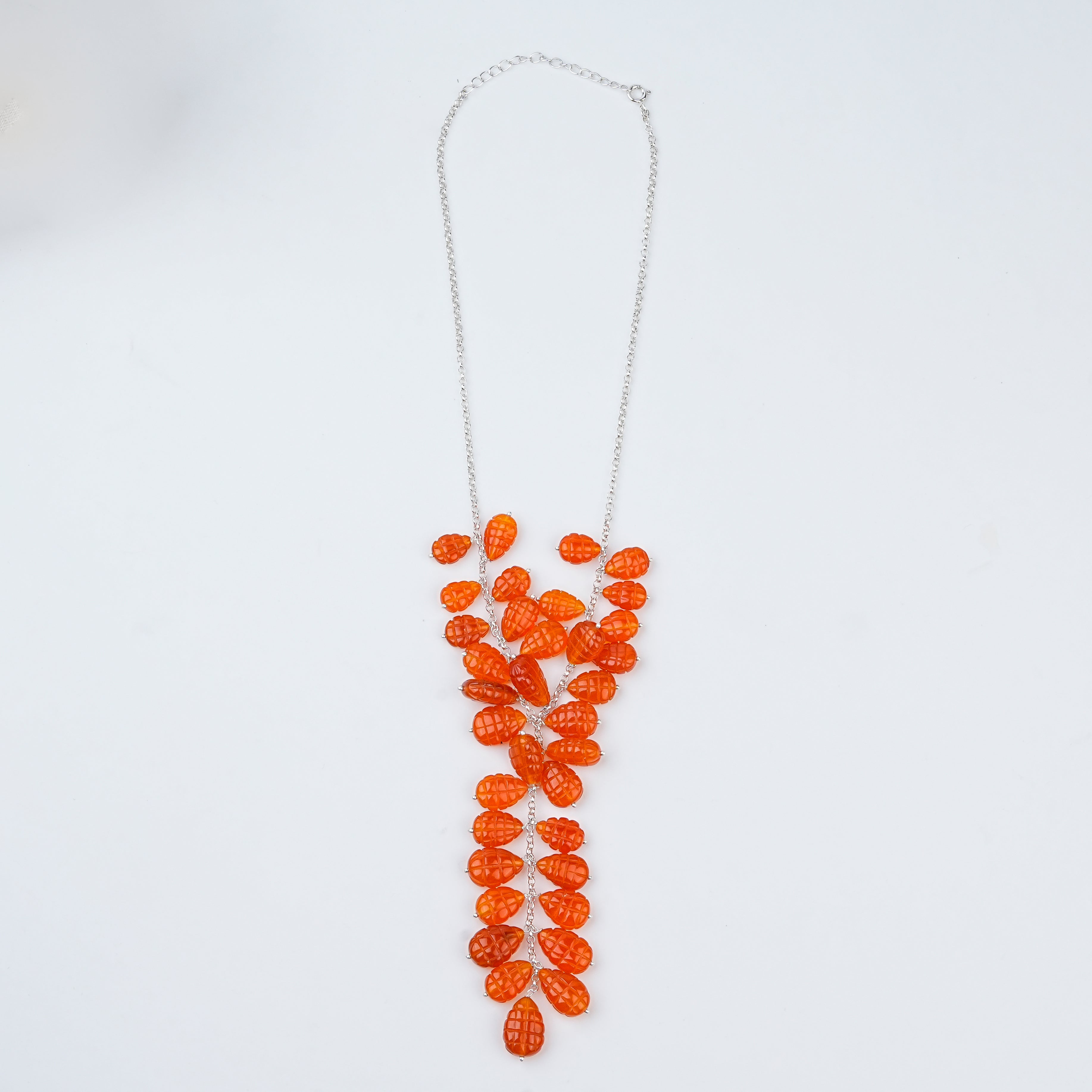 Luxe Necklace - Carnelian