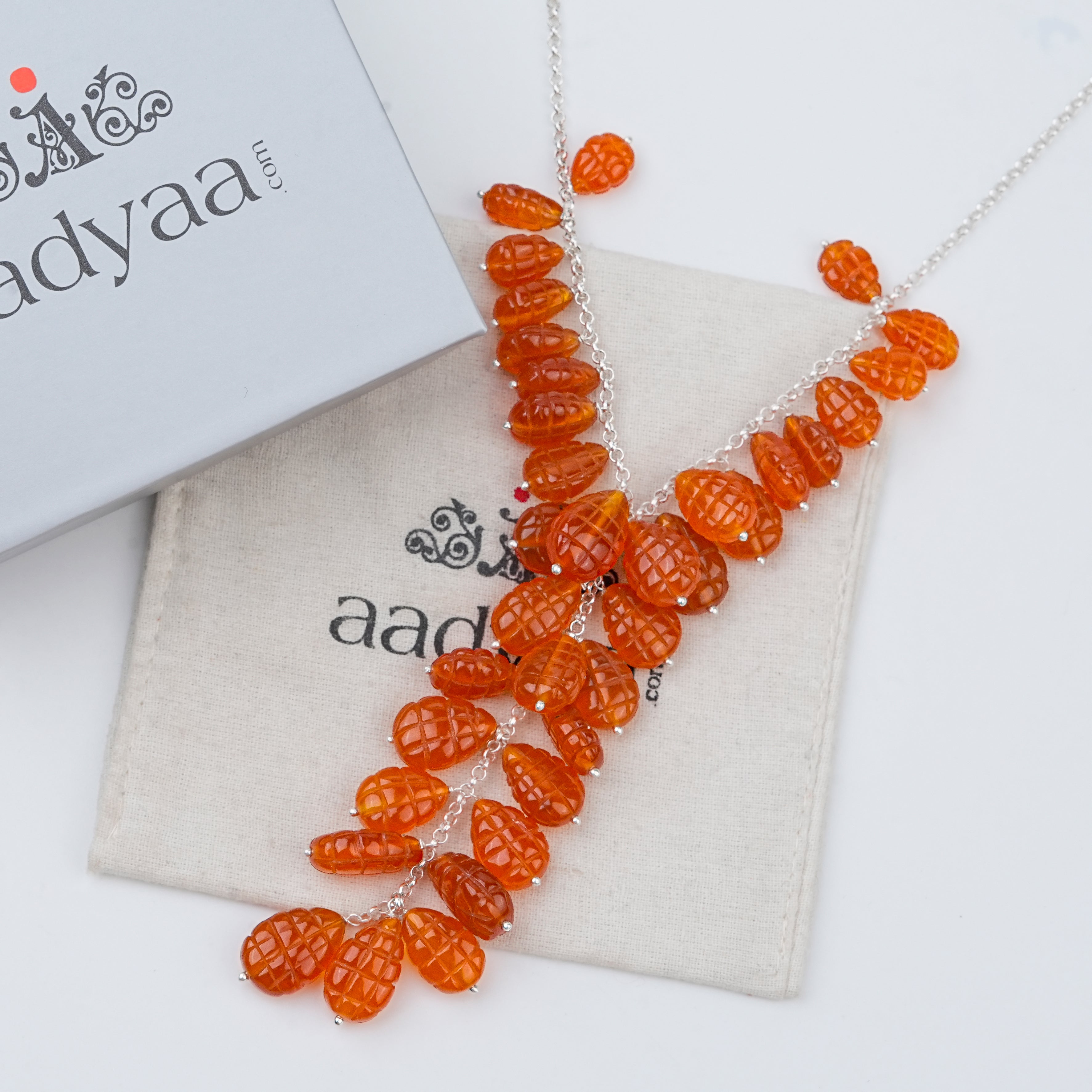 Luxe Necklace - Carnelian